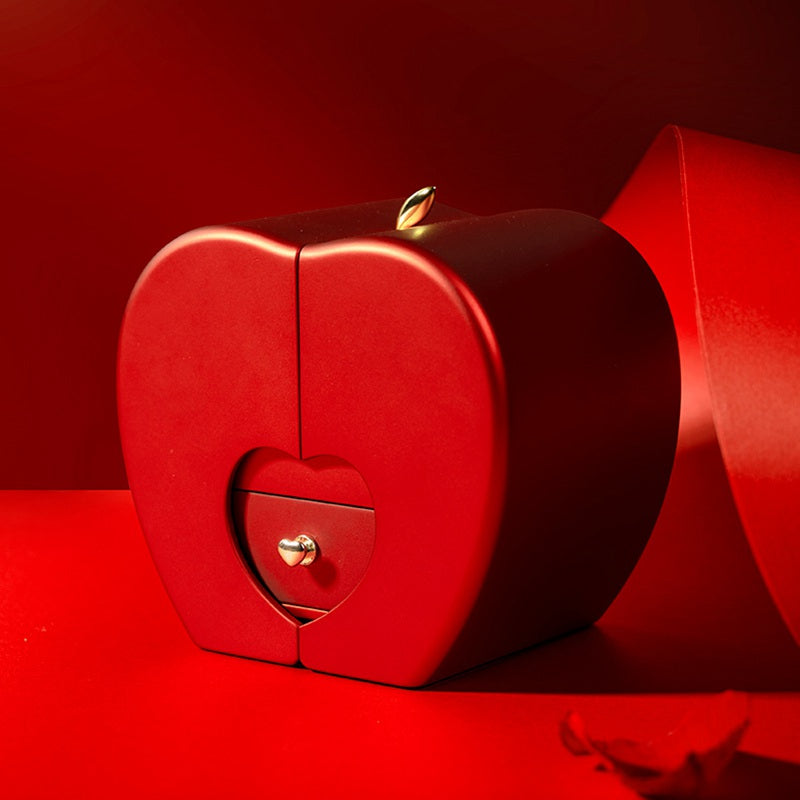 Jewelry Box Red Apple Valentine's Day Gifts
